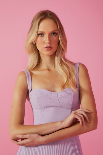 FABULOUS AGILITÀ - Vestido Longo Ruby Lavanda